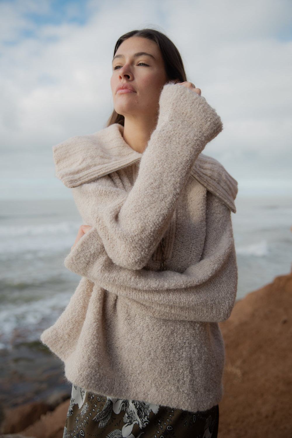 Sweater Boucle Landscape