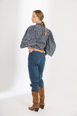 Uptown Denim Pants - Dark Blue