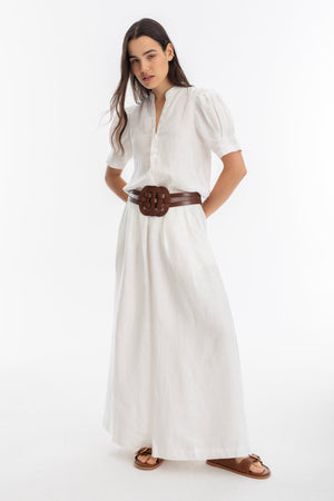 Sabi Linen Pants - Off White