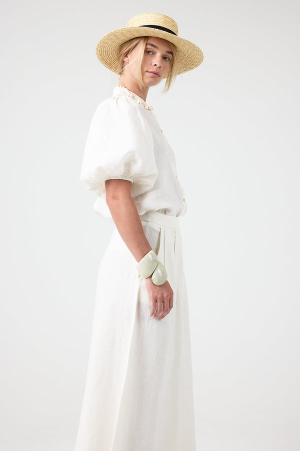 Sabi Linen Pants - Off White