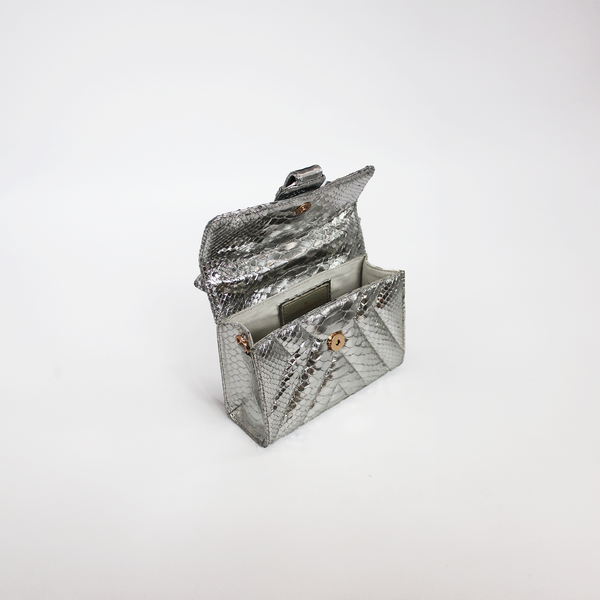 Judy Mini in Metallic Silver