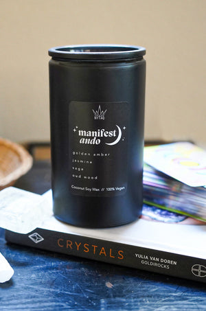 Manifestando Vegan Candle