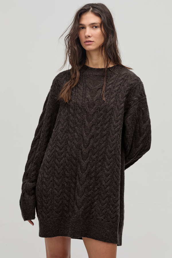 Mayfair Oversized Sweater - Black