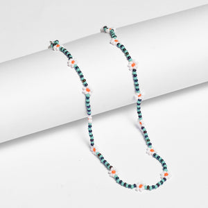 Daisy Seed Bead Choker - Guatemala
