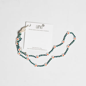 Daisy Seed Bead Choker - Guatemala