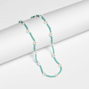 Daisy Seed Bead Choker - Guatemala