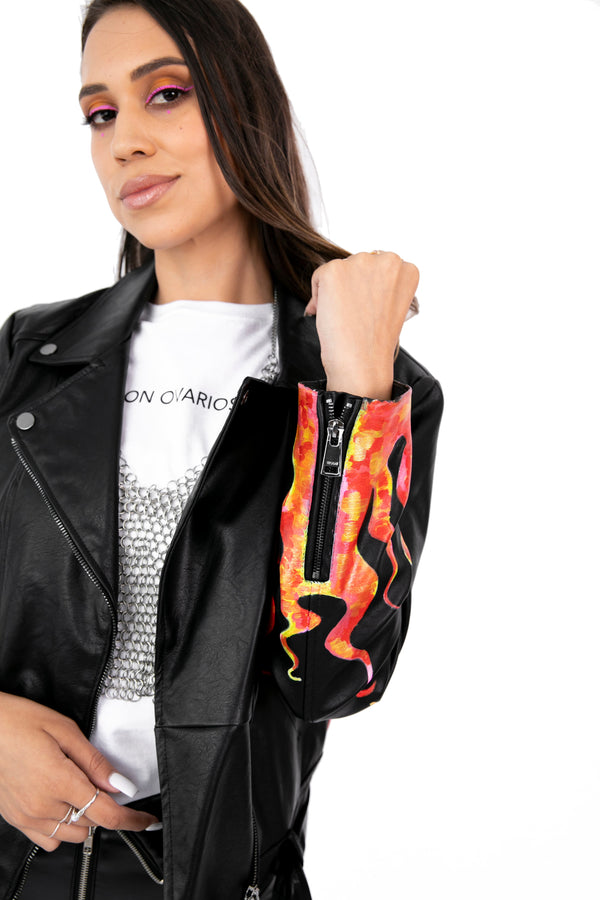 Not Your Girl Vegan Leather Jacket