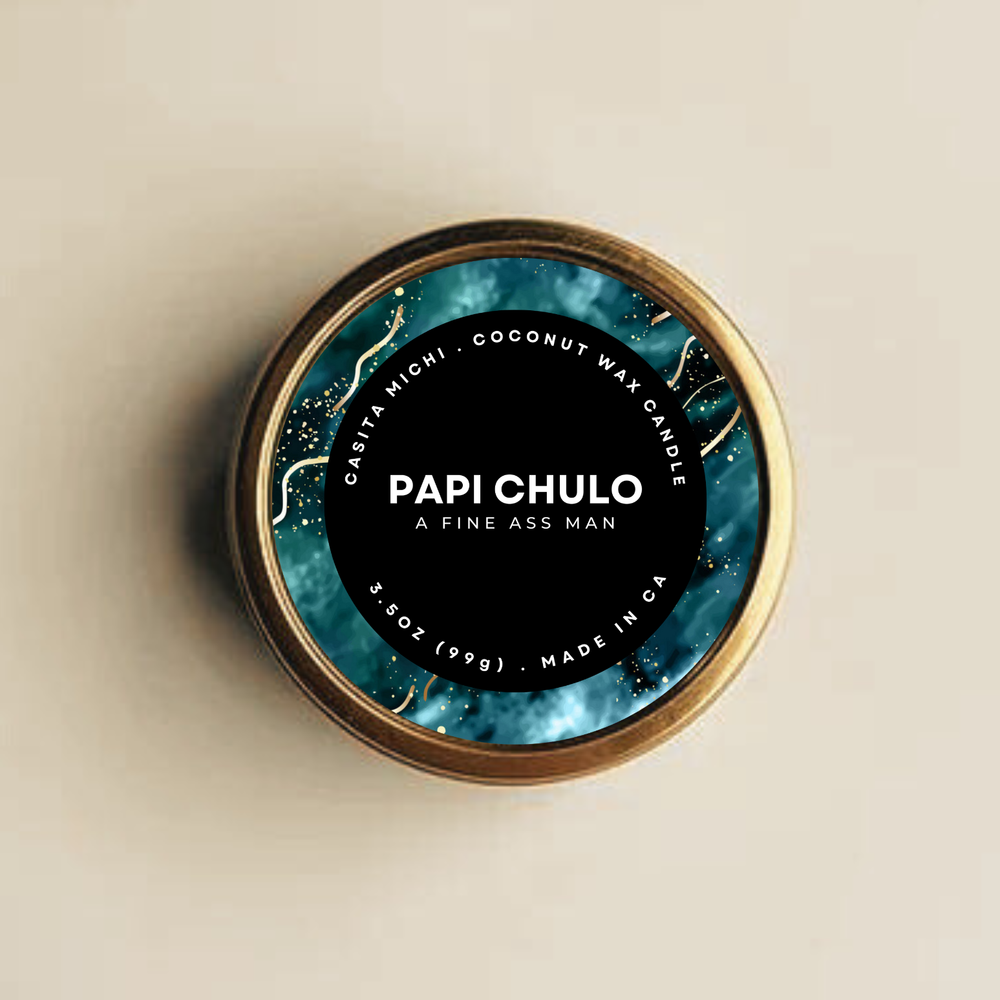 PAPI CHULO CANDLE TIN