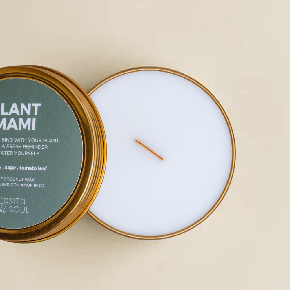PLANT MAMI CANDLE TIN