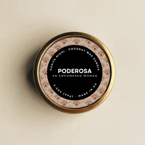 PODEROSA CANDLE TIN