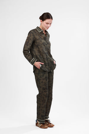 Pant Italian Coast Green
