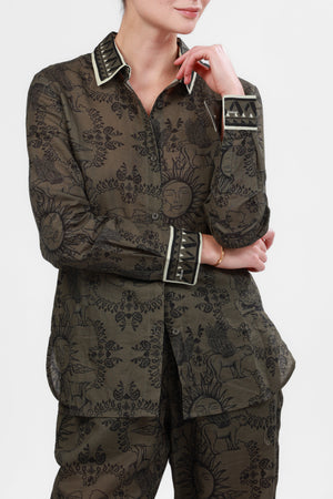 Shirt Italian Coast Green
