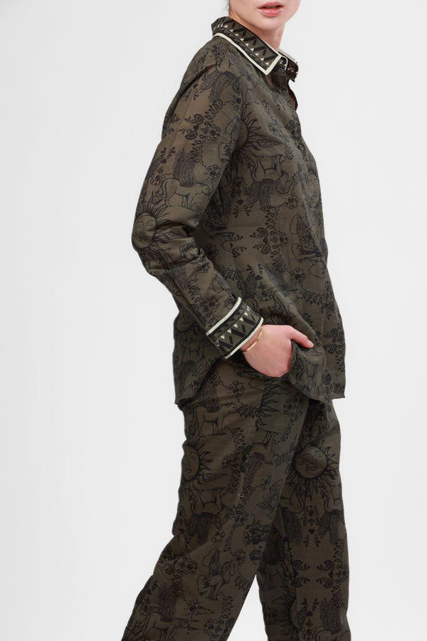 Shirt Italian Coast Green