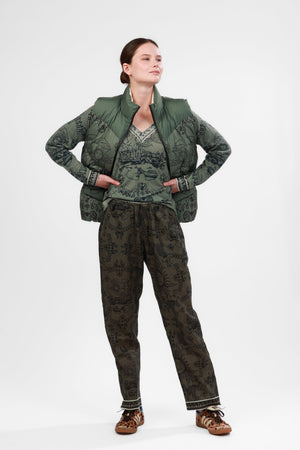 Vest Italian Coast Green