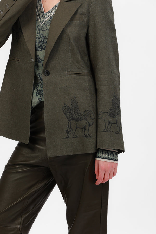 Blazer Italian Coast Green