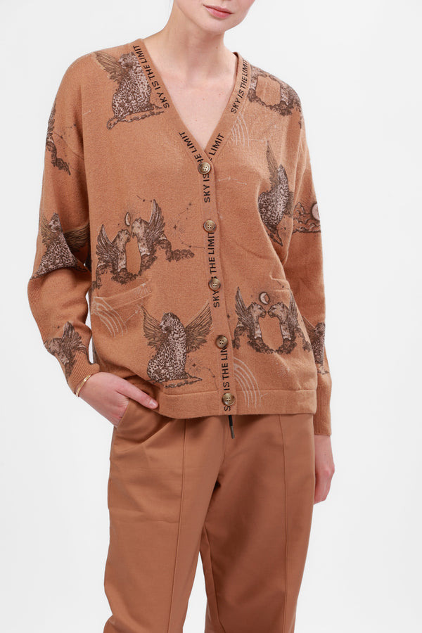Cardigan Astrology Almond