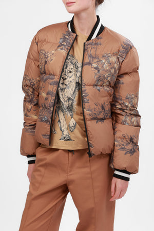Jacket Landscape Camel
