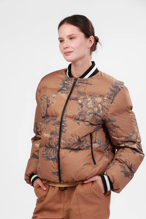 Jacket Landscape Camel