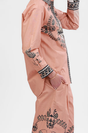 Poplin Shirt Italian Coast Pink