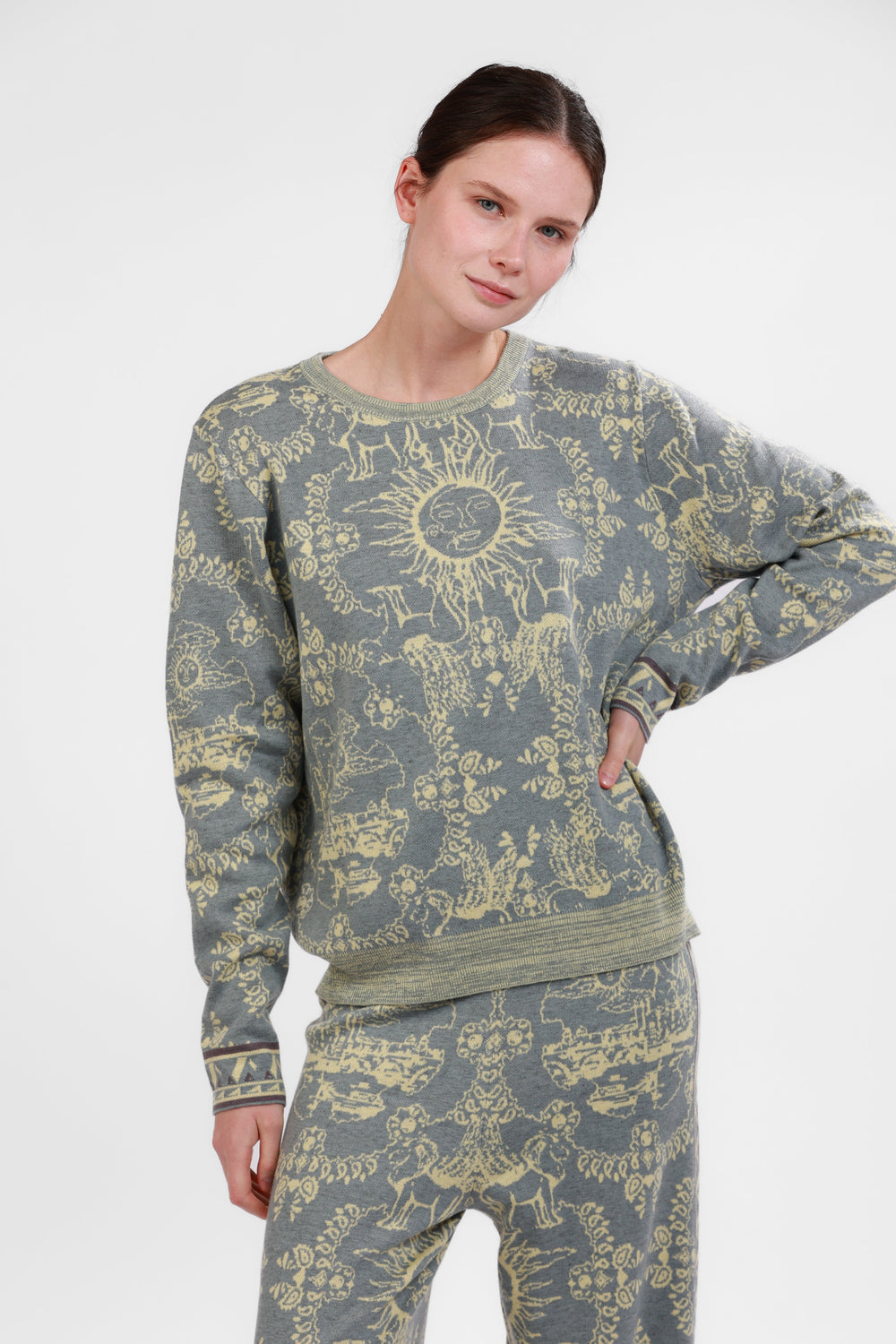 Sweater Italian Coast Grey