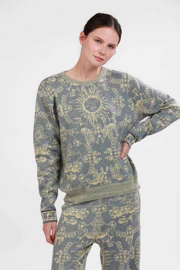 Sweater Italian Coast Grey
