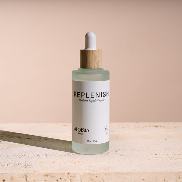 REPLENISH Hyaluron Peptide Ampoule – Peptide + Hyaluronic Acid Serum for Firm, Hydrated Skin