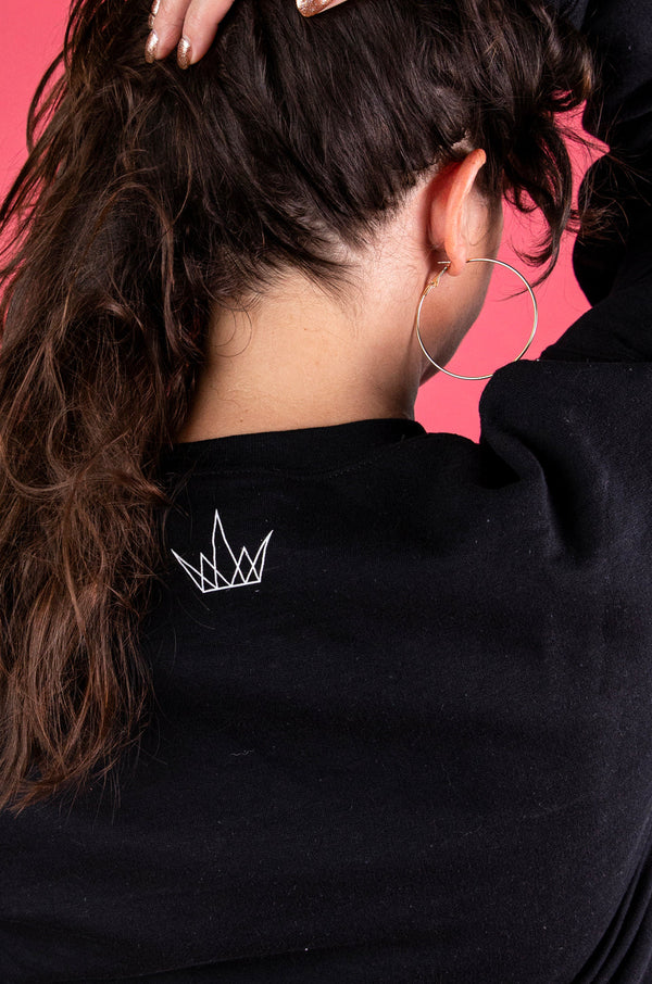 Soy Hispanic Crewneck in Black