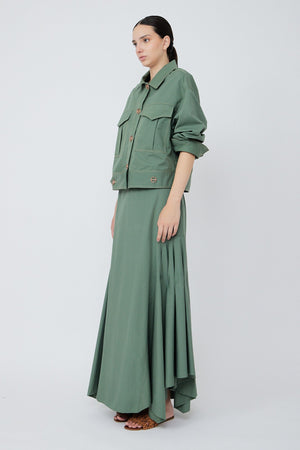Simona Jacket | Military Green