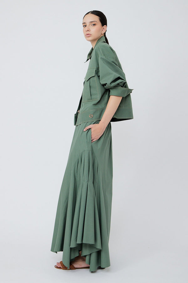 Simona Jacket | Military Green