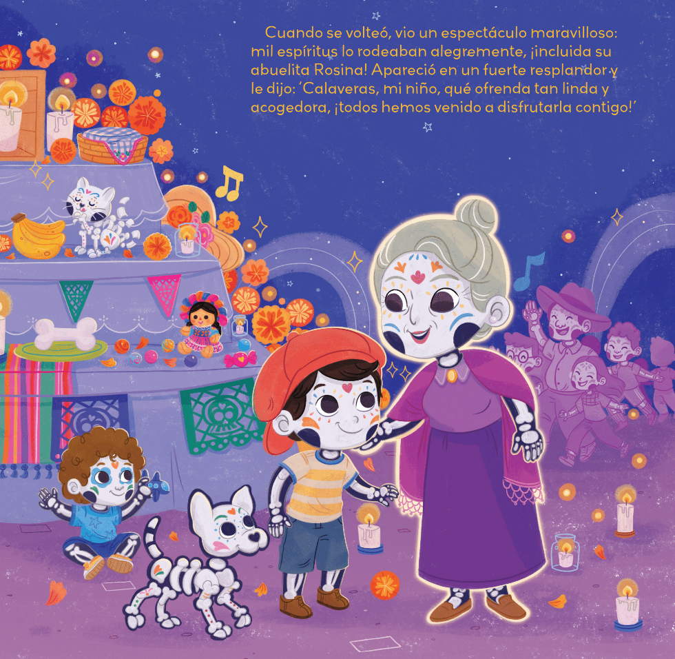 Calaveras and Torito: A Bilingual Day of the Dead Adventure