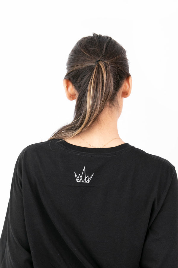 Self Made Mujer Long Sleeve in Black