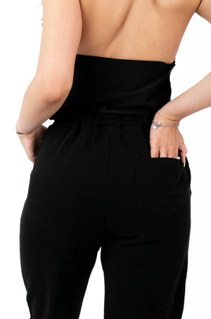 NYTAQ Fleece Sweatpants in black