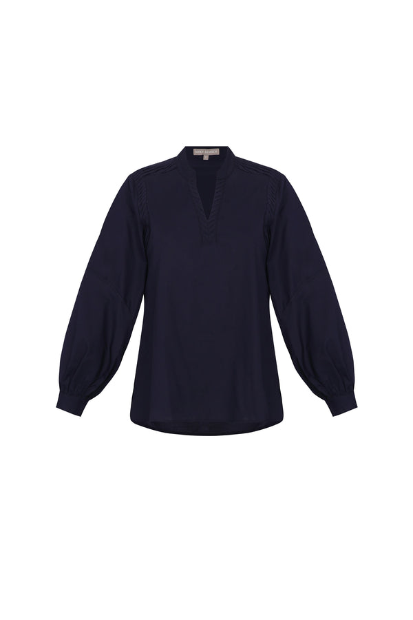 Ximena Blouse | Navy