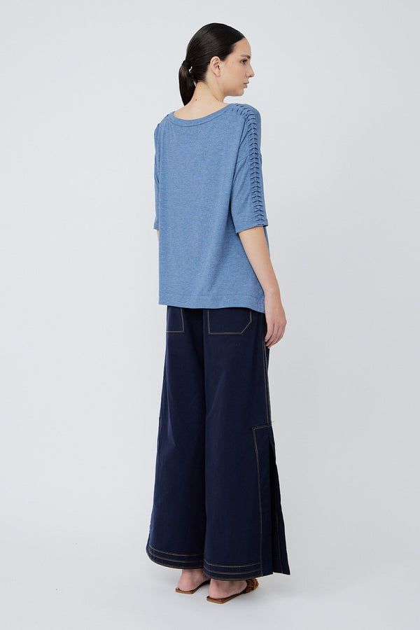 Vada Top | Blue