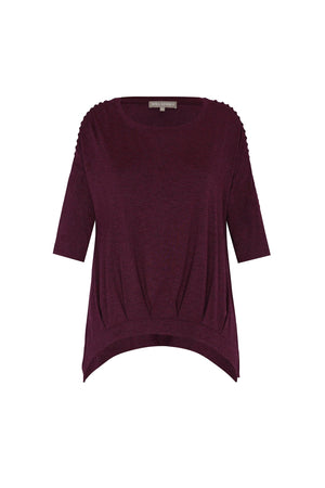 Vada Top | Cherry