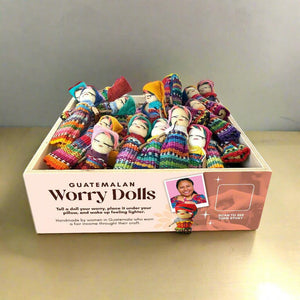 Worry Doll Single Product Display Basket 72 Dolls  - FREE DISPLAY