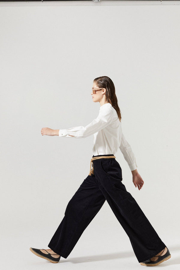 New Luna Corduroy Pants - Black