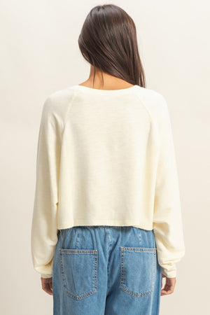 Long Sleeve Round Neck Top