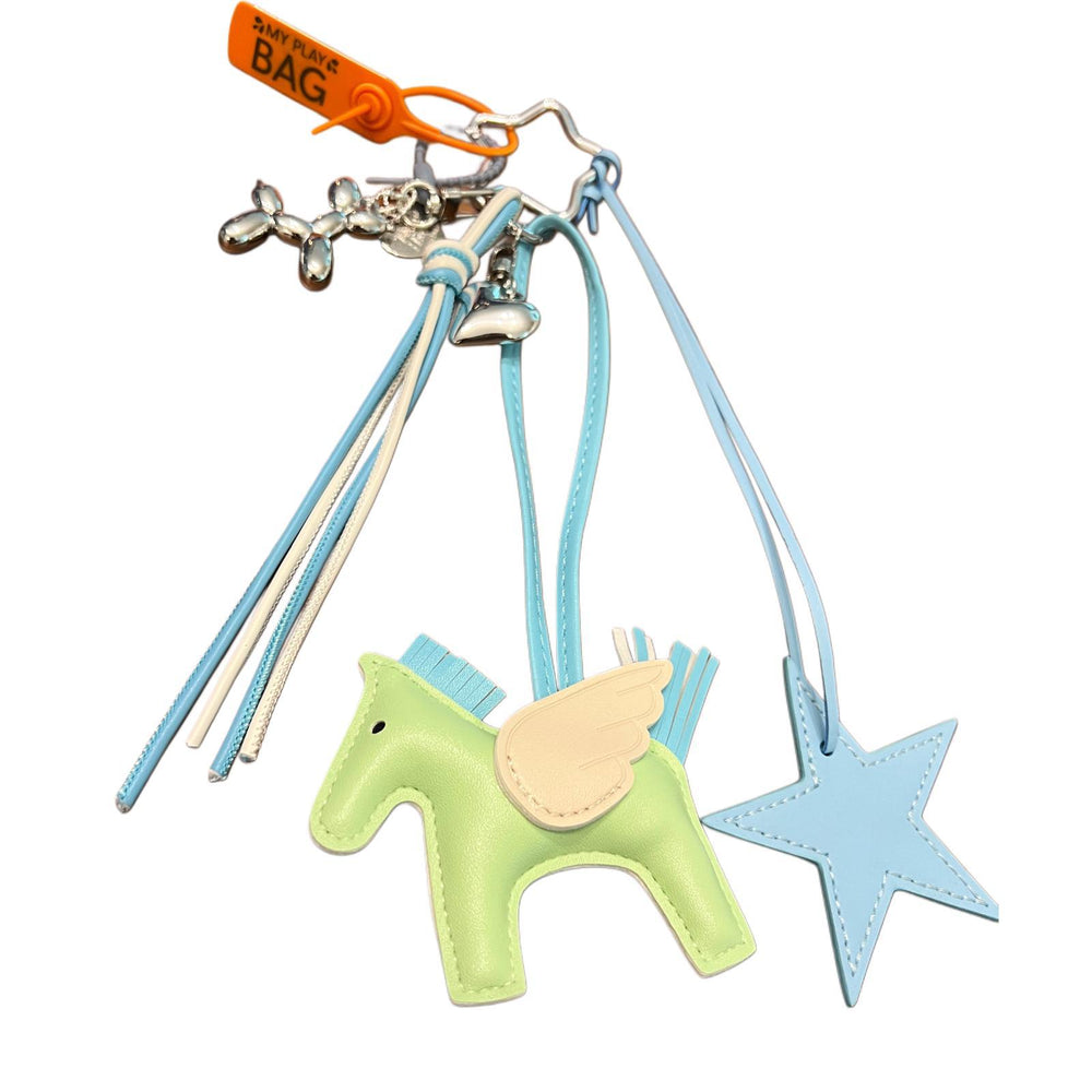 Green Horse Bag Charm