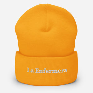 La Enfermera Nurse Cuffed Beanie