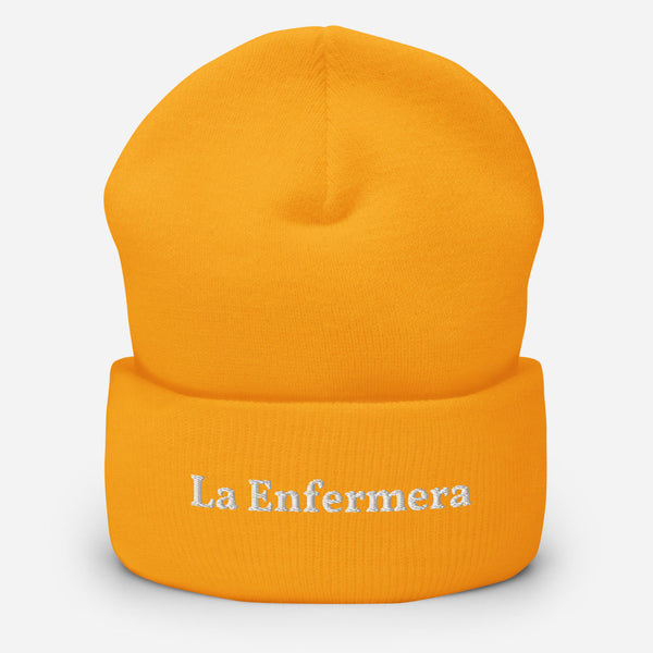 La Enfermera Nurse Cuffed Beanie
