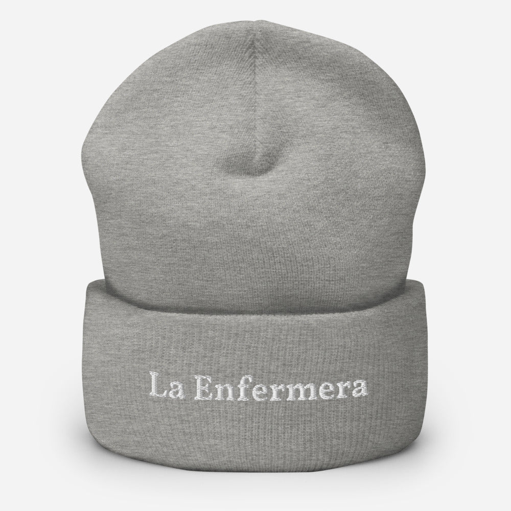 La Enfermera Nurse Cuffed Beanie