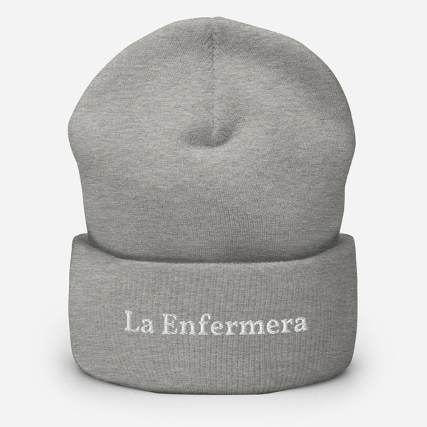 La Enfermera Nurse Cuffed Beanie