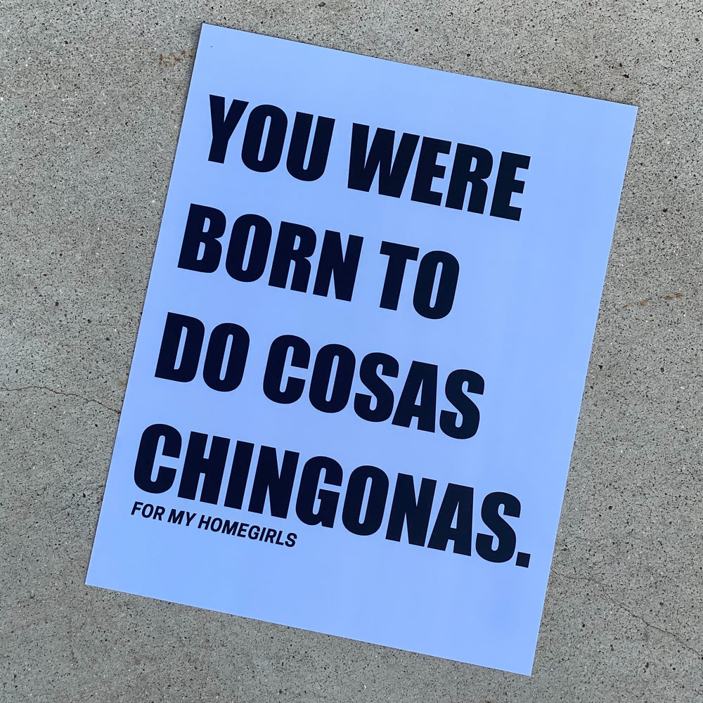 cosas chingonas - 8.5x11 Poster