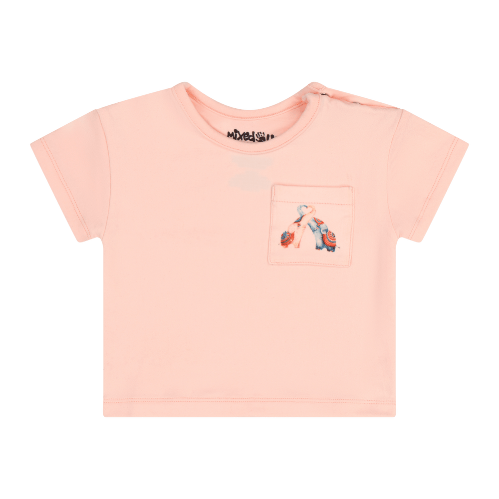 Infant Elefante Pocket T-Shirt | Multicultural Kids Clothing