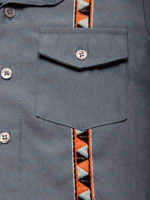 Baby Hemd Shirt – Short Sleeve Multicultural Button-Down for Kids