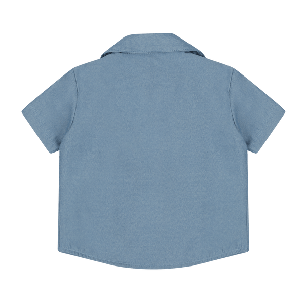 Baby Hemd Shirt – Short Sleeve Multicultural Button-Down for Kids