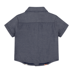 Baby Hemd Short Sleeve Button Down Shirt | Multicultural Kids Clothing
