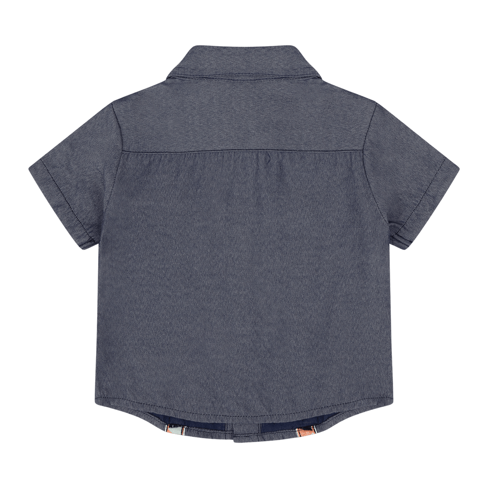 Baby Hemd Shirt – Short Sleeve Multicultural Button-Down for Kids