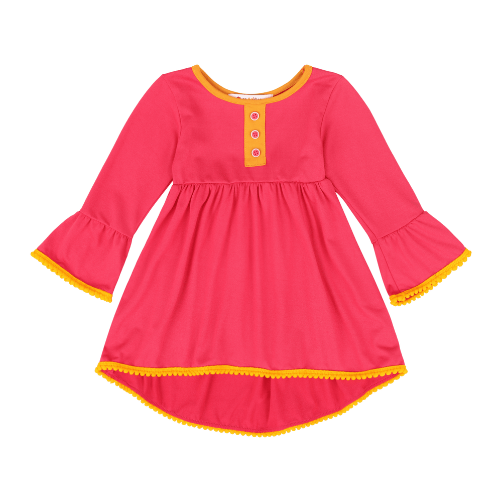 Infant Pom Pom Tunic Dress